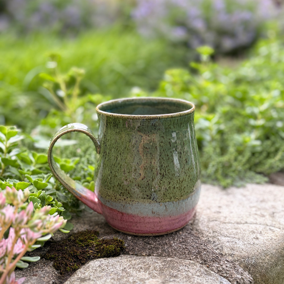 Belly Mug-Rainbow Trout Glaze