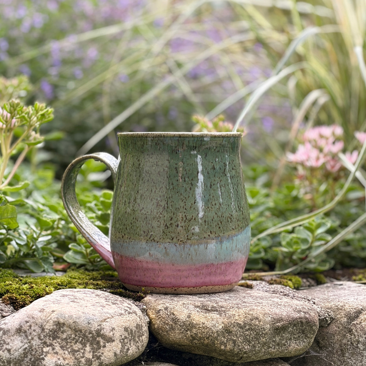 Belly Mug-Rainbow Trout Glaze