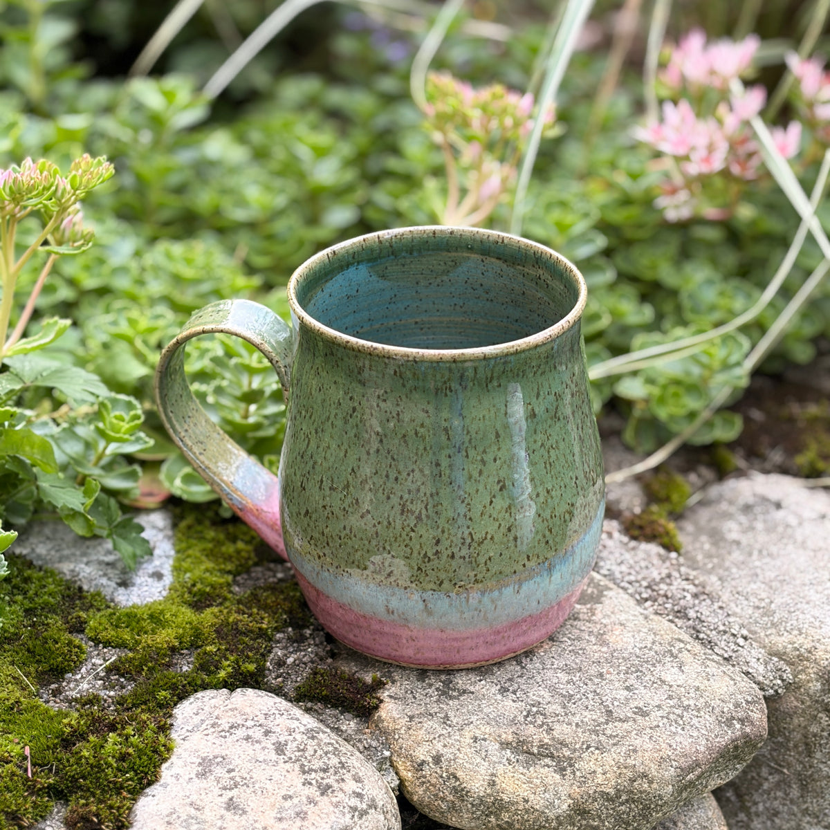 Belly Mug-Rainbow Trout Glaze
