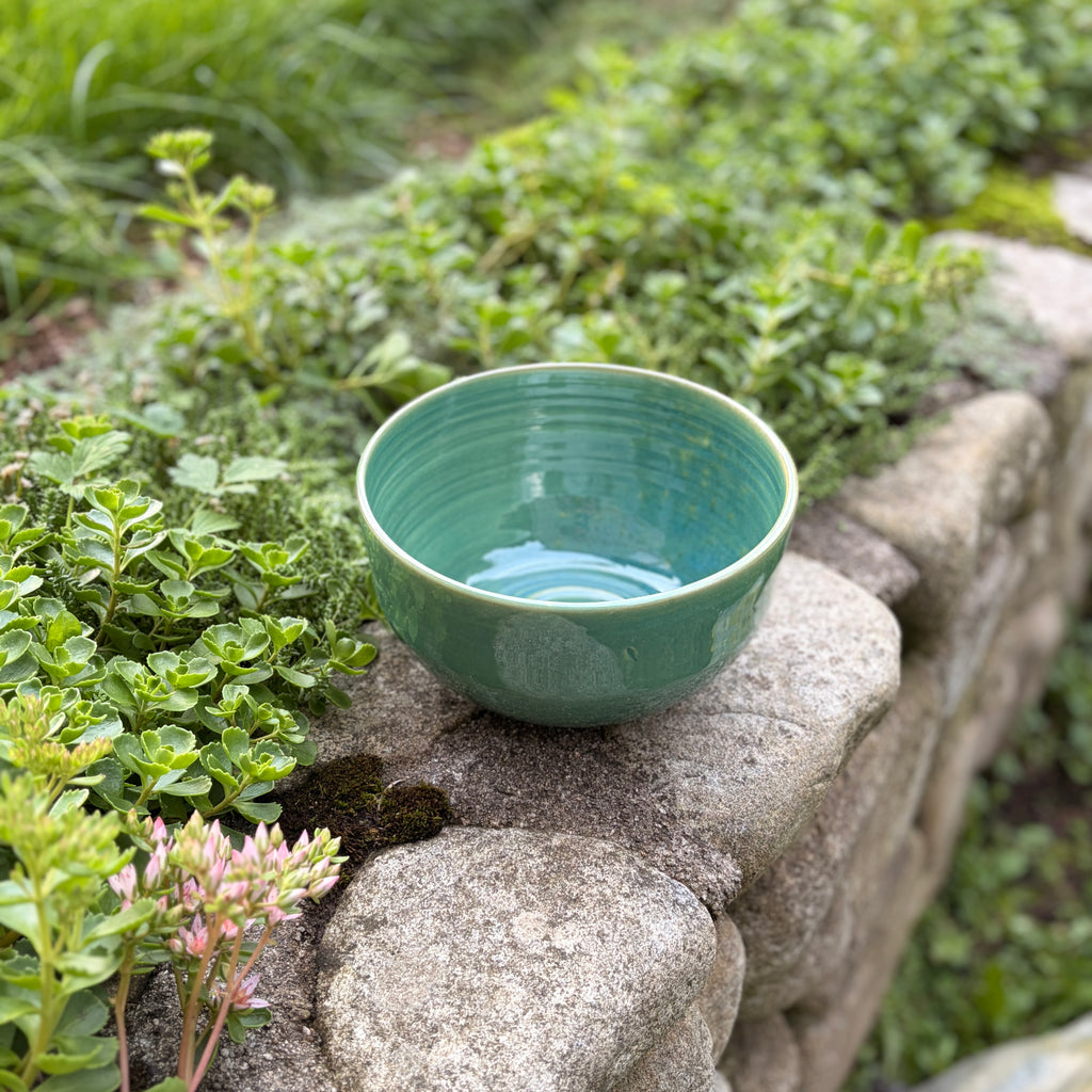 Serving Bowl- Turqouise-Porcelain