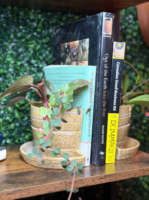 Book End Planters (pair)