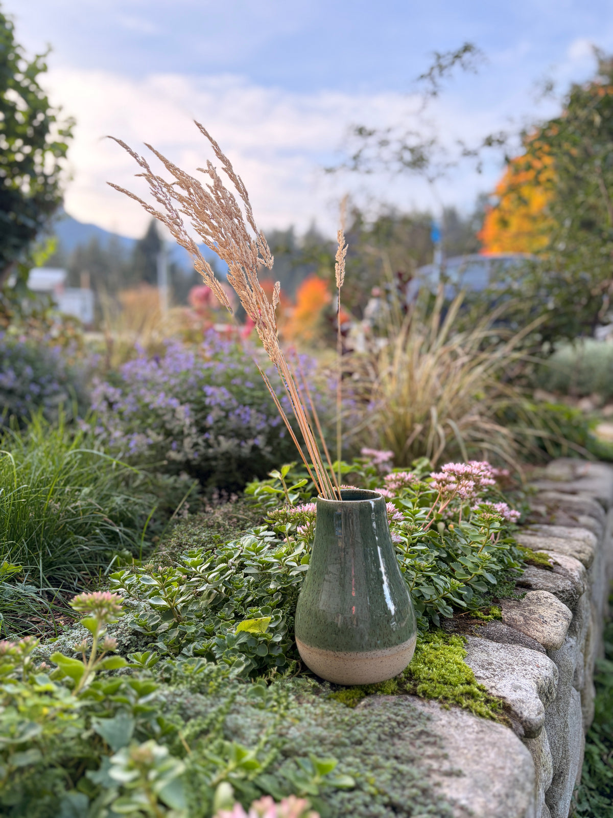 Medium Turquoise Vase